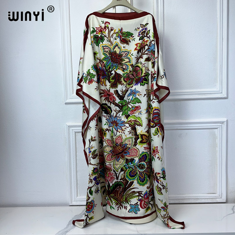 Kaftan Women Boho - WINYI Hoge Kwaliteit Afrikaanse Kleding Vrije