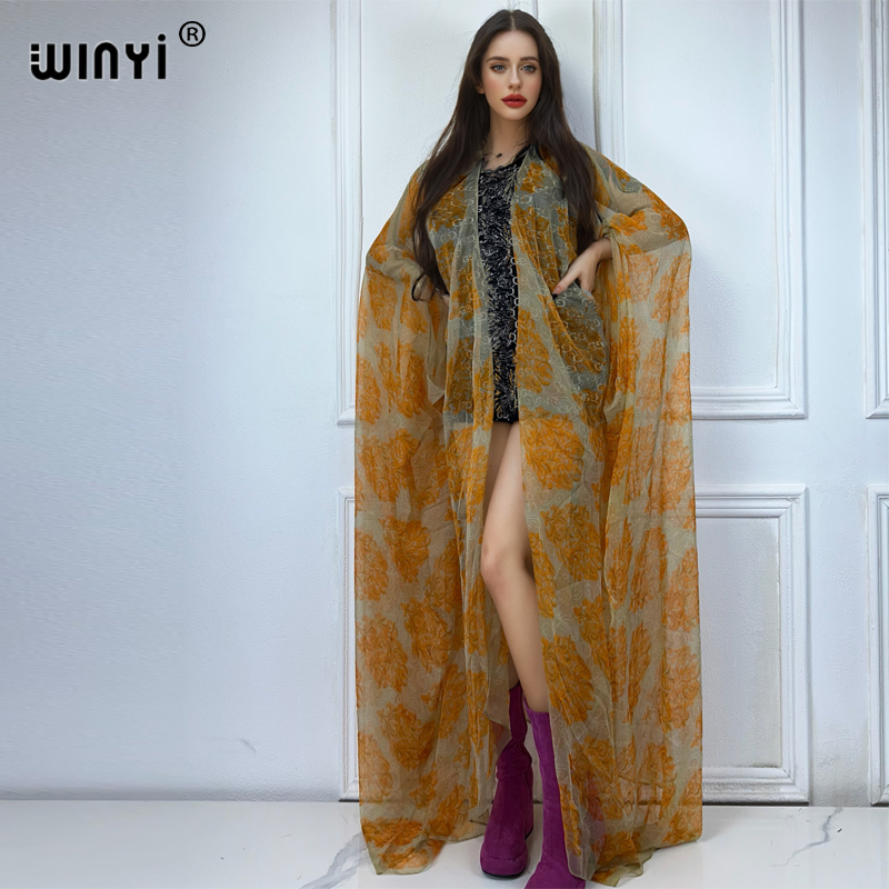 Kaftan Women Boho - WINYI maxi kimono zomer Perspectief sexy