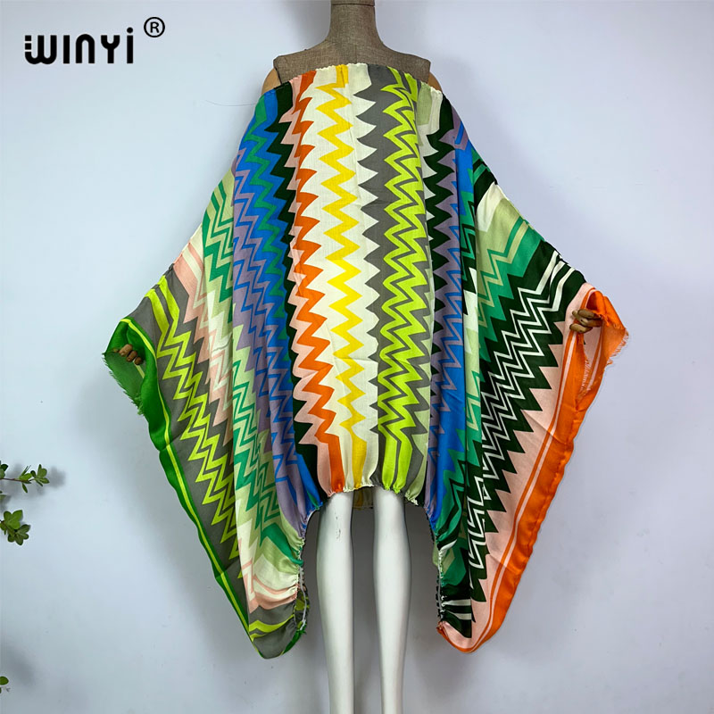 Kaftan Women Boho - WINYI Dames Sexy Maxi Jurken met