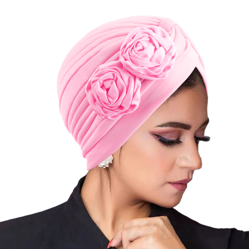 Ethnic Fashion For Ladies - Moslim Mode Bloem Hijab Tulband Etnische