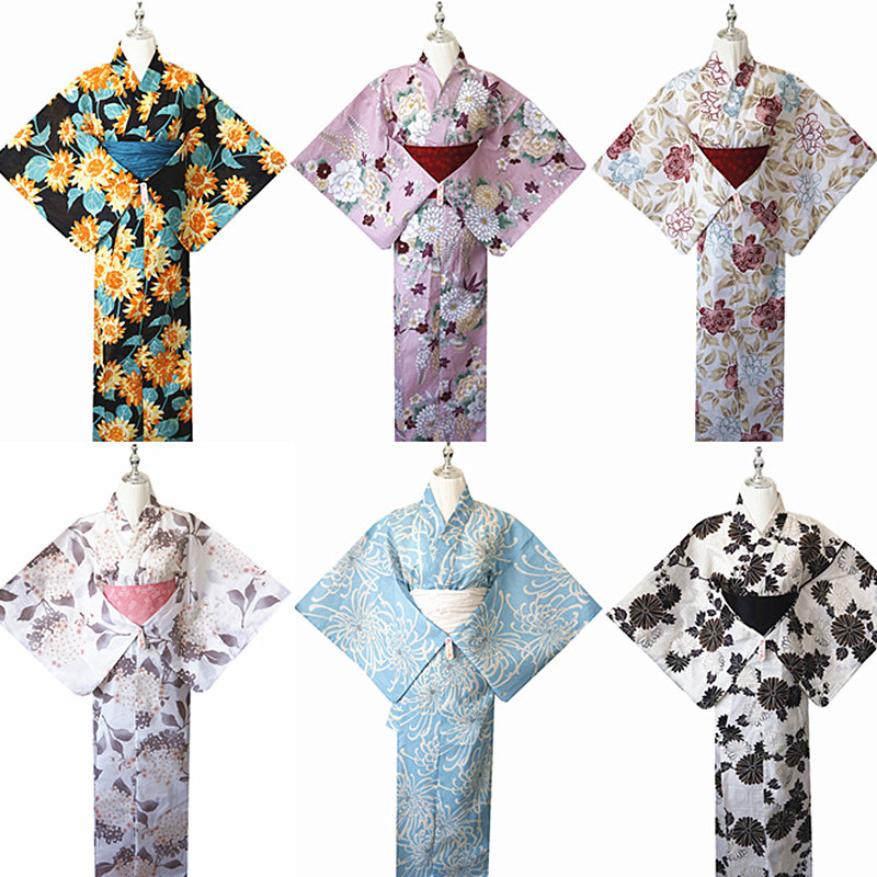 Ethnic Fashion Wear - Nieuwe kimono-badjas in traditionele stijl, diverse