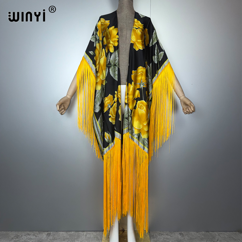 WINYI Afrika Kimono Cover-ups  - Kaftan Women Boho recensie en prijs