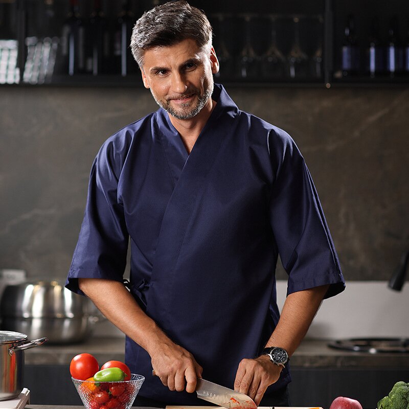 Chef Uniform 3/4 Mouwen Restau - Haori Japanese Jacket recensie en prijs