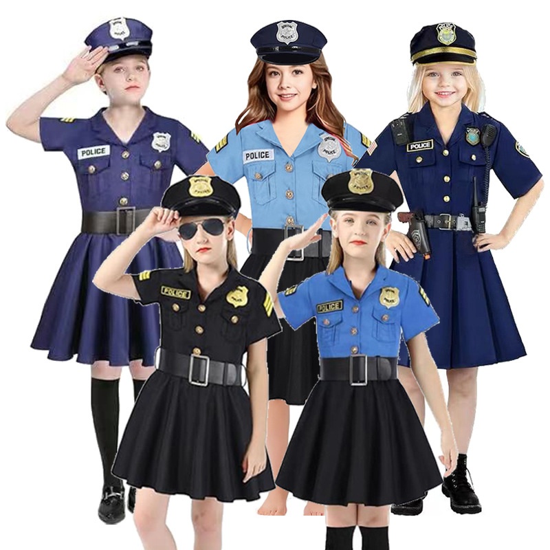 Halloween Kinderpolitiepakje M - Ethnic Fashion Wear recensie en prijs