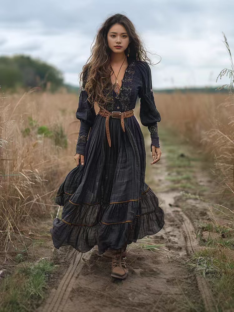Etnische mode bloemenprint vin - Ethnic Boho Fashion recensie en prijs