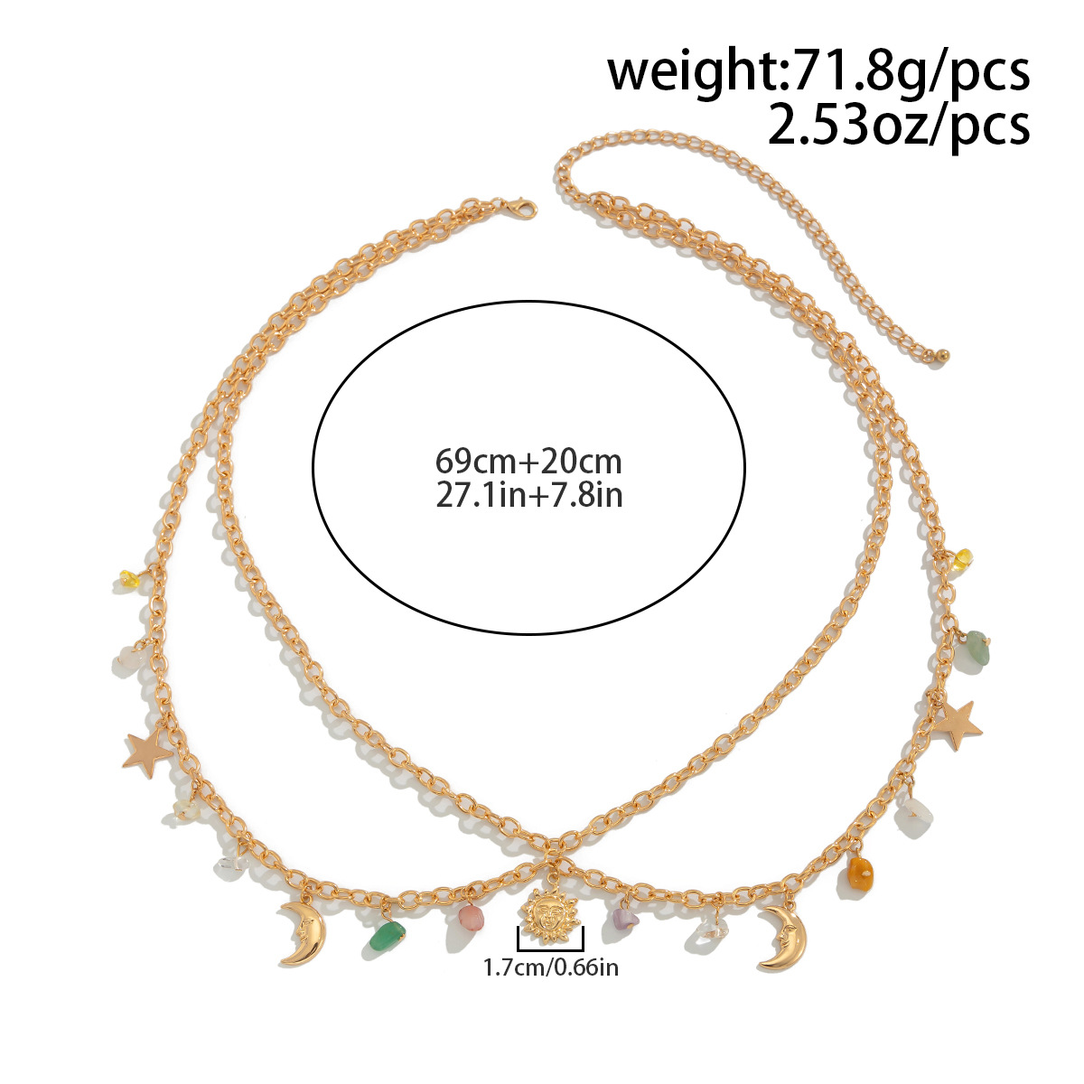 Boho Ster Maan Zon Hanger Tail - Ethnic Boho Fashion recensie en prijs