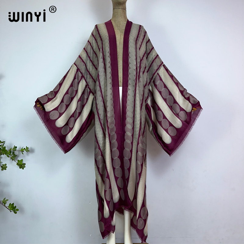 WINYI Kimono Zomer Geometrisch - Kaftan Women Boho recensie en prijs