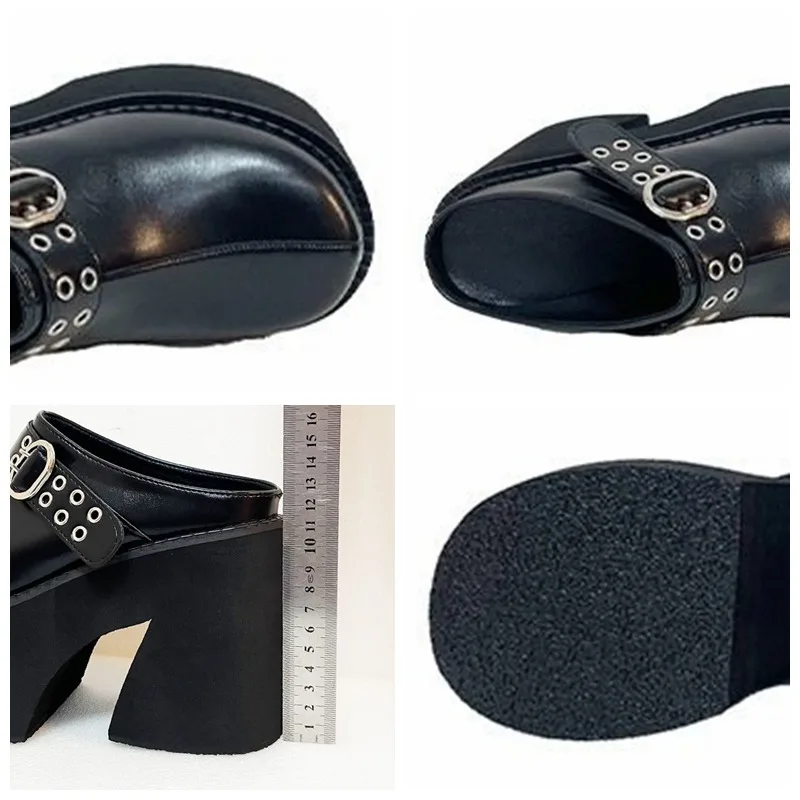 11 cm PU lederen flats damesmo - Ethnic Fashion For Ladies recensie en prijs