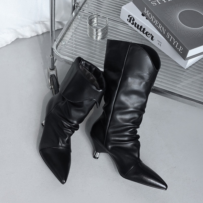 Puntige neus Kitten Heels Half - Ethnic Fashion Week recensie en prijs