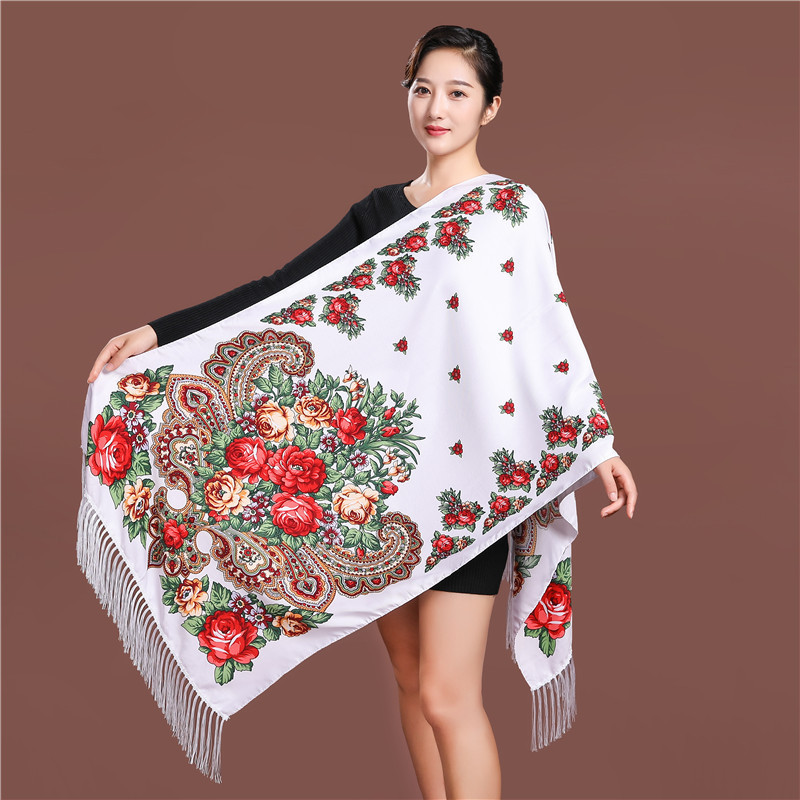 Russische Stijl Luxe Bloemen G - Ethnic Fashion For Ladies recensie en prijs