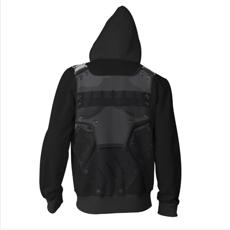 3D-geprinte Punisher hoodie me - Haori Japanese Jacket recensie en prijs