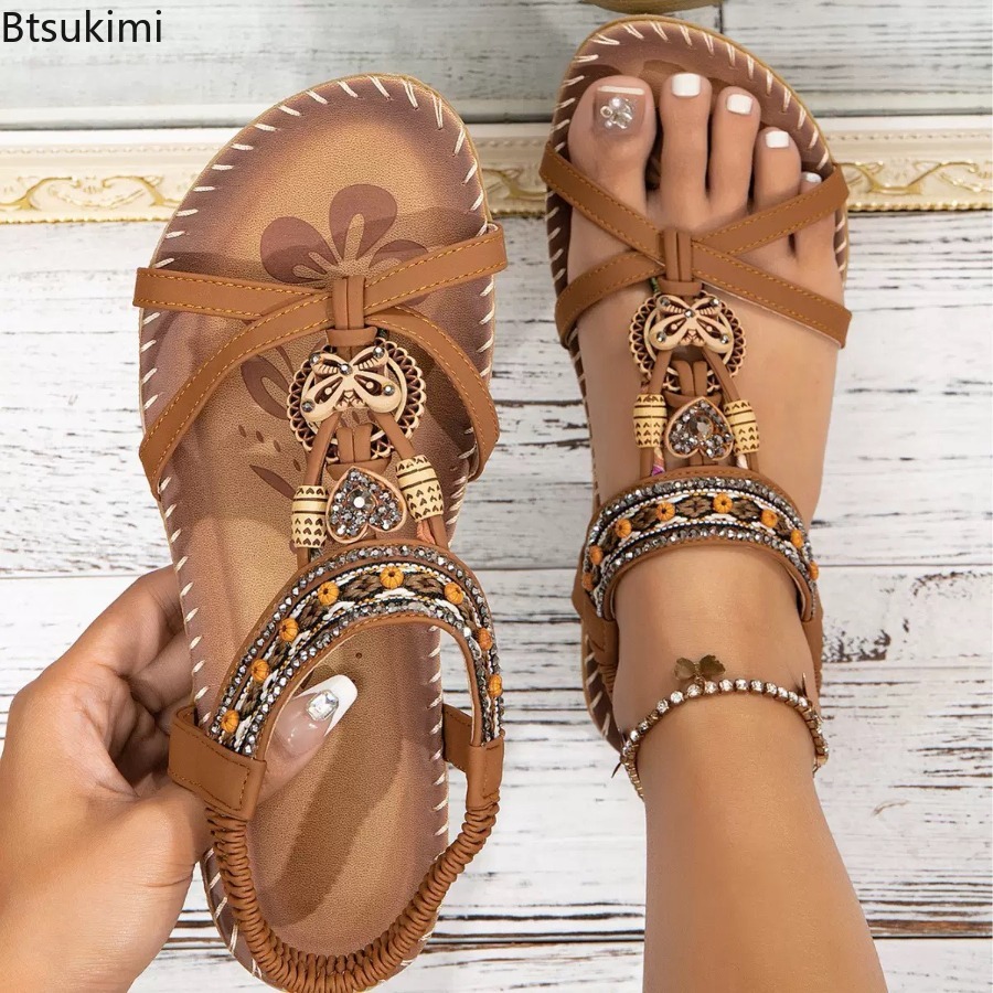 Vrouwen Boheemse sandalen Outd - Ethnic Fashion For Ladies recensie en prijs